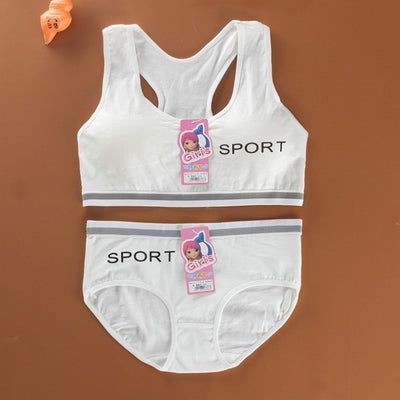 Set de Ropa Interior Femenina sin Aro - Algodón Suave Sección Delgada