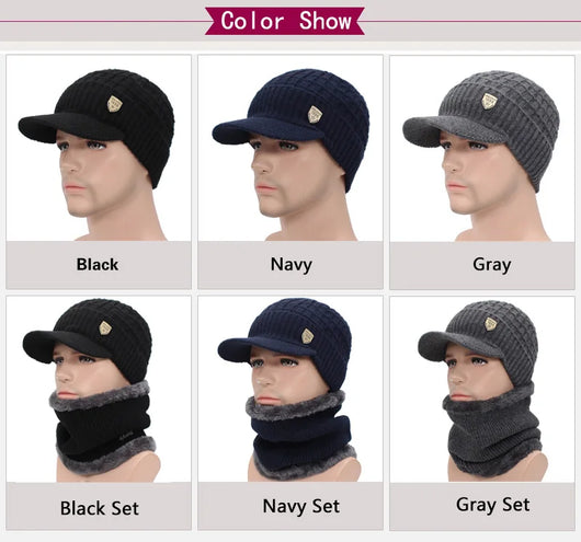 Gorro Tejido Plisado para Abrigarte en Invierno - Image 17