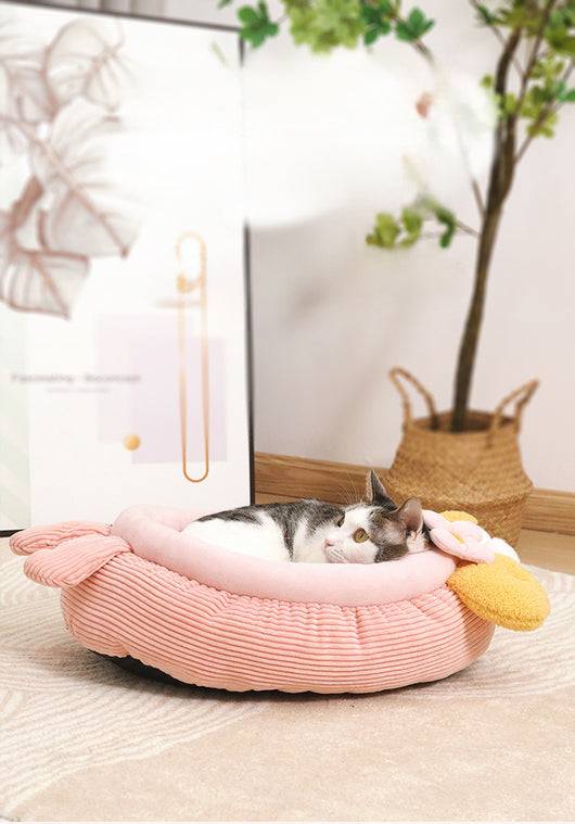Cama Térmica Semiencerrada para Gatos y Perros - Nido Acogedor para Invierno - Image 9