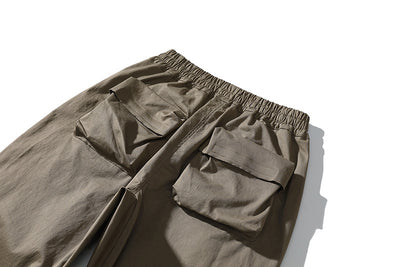Pantalones Cargo con Cordón en Tobillo y Bolsillos Laterales - Image 18