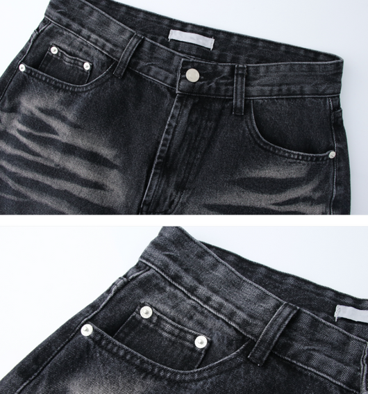 Jeans Rectos Vintage Peso Pesado - Casual - Image 10