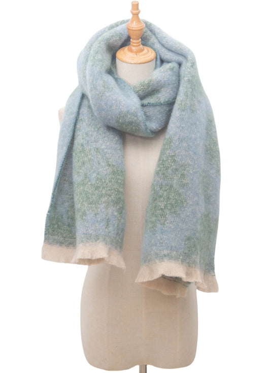 Bufanda Corta Estampado Jacquard para Hombre y Mujer - Otoño e Invierno - Image 16