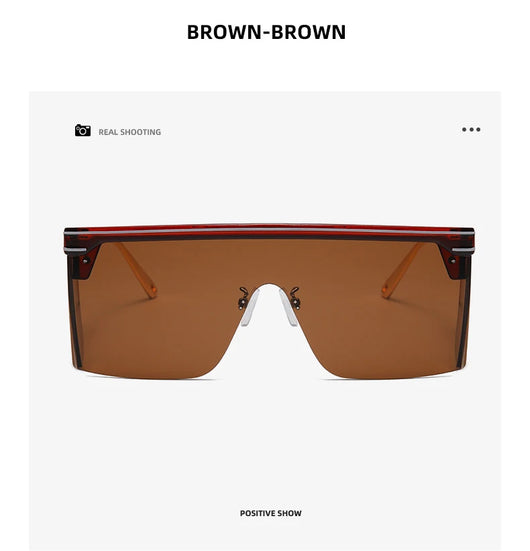 Gafas de Sol Envolventes para Mujer con Armazón Integrado - Image 12
