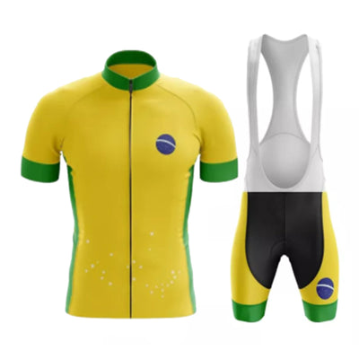 Conjunto de Ciclismo Brasil Verano para Hombre - Image 10