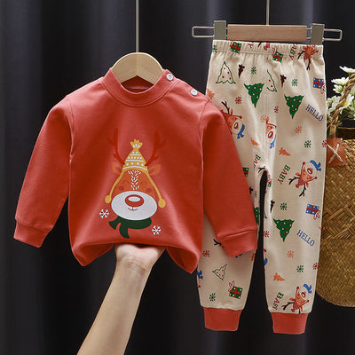 Conjunto de Ropa Interior Infantil Algodón Primavera Otoño - Image 55