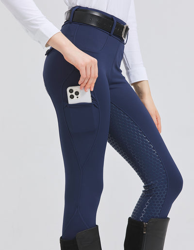 Pantalones Deportivos Elásticos de Cintura Alta Secado Rápido para Mujer - Image 3