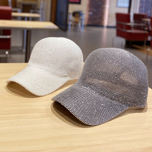 Gorra de Béisbol Hueca Estilo Coreano Casual - Image 3