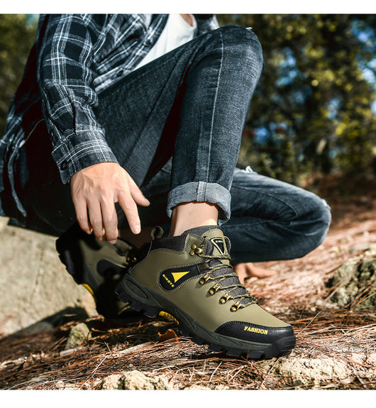 Botas de Senderismo Talla Grande Leisure Plus con Forro Cálido