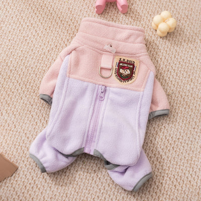 Abrigo Polar Térmico para Perros Pequeños - Diseño Bicolor - Image 8
