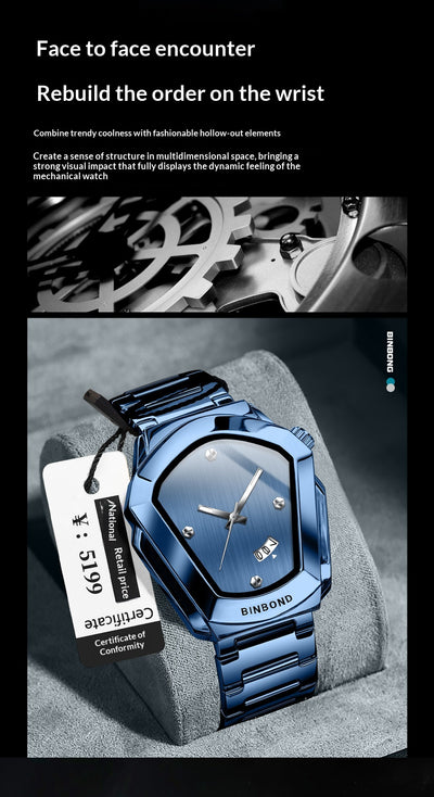 Reloj Deportivo Casual para Hombre con Movimiento de Cuarzo - Image 14