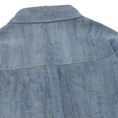 Camisa de Lino y Algodón con Bordado Artesanal para Hombre - Image 4