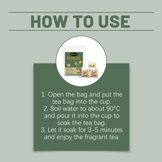 Té de Diente de León y Bayas de Goji en Porciones Individuales - Image 9