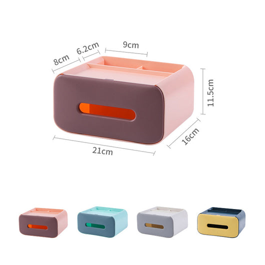 Organizador Multifuncional de Escritorio para Pañuelos, Cosméticos y Maquillaje - Image 23