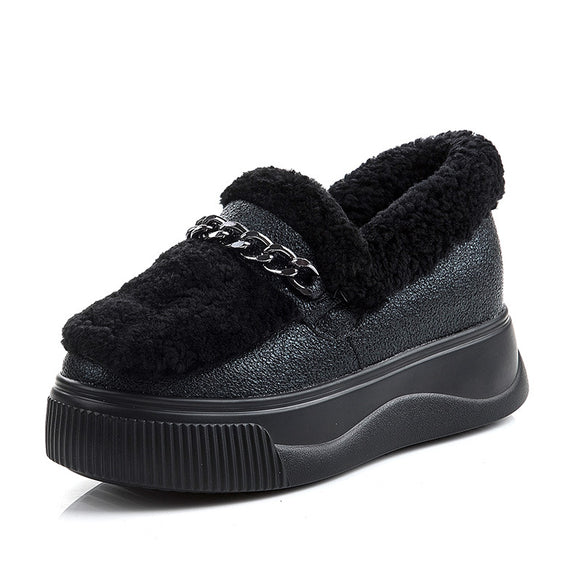 Botas de Nieve Impermeables con Forro de Lana - Calor Extremo para Invierno