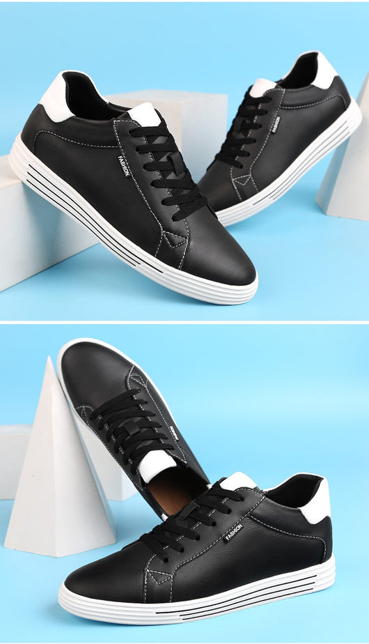 Zapatos Deportivos Casuales con Plantilla Elevadora y Tacón Plano para Hombre - Image 19