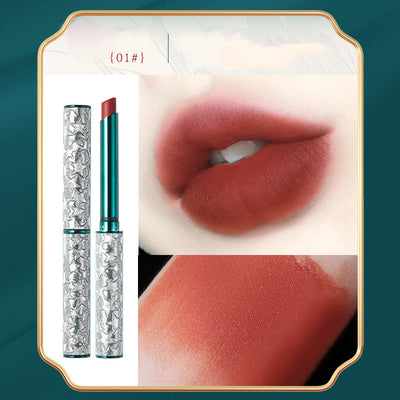 Labial Terciopelo Dorado de Larga Duración Antitraspaso - Image 2