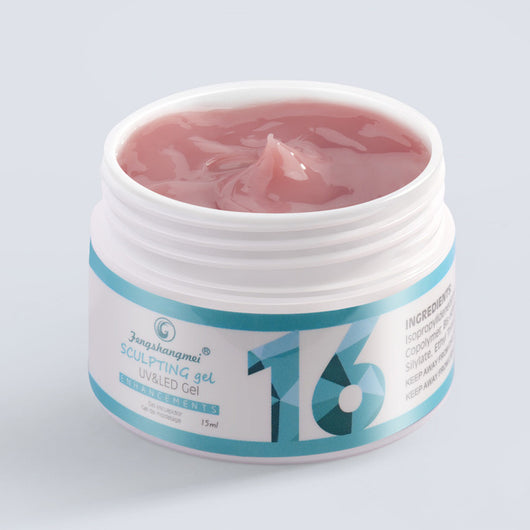Gel Constructor Transparente Fengshanei 15g para Extensiones de Uñas - Image 17