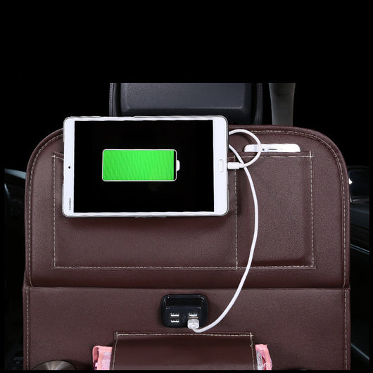 Organizador de Asiento con Carga USB para Auto - Image 6