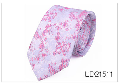 Corbata Casual Moderna con Estampado Floral - Ancho 6cm - Image 12