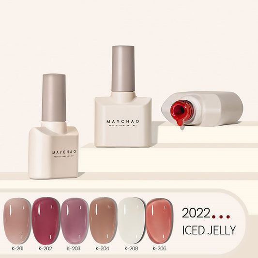 Esmalte de Uñas Jade Transparente Nude Hielo