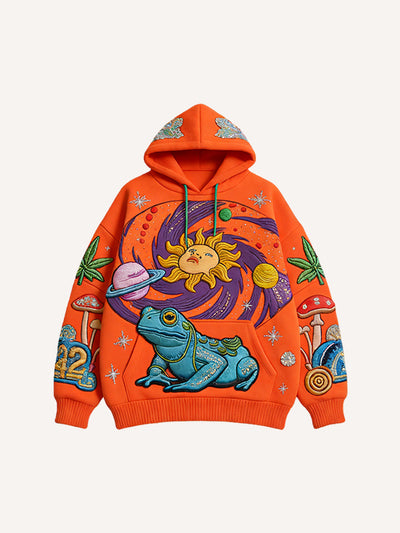 Sudadera Casual con Capucha y Diseño Estampado de Manga Larga para Hombre - Image 7