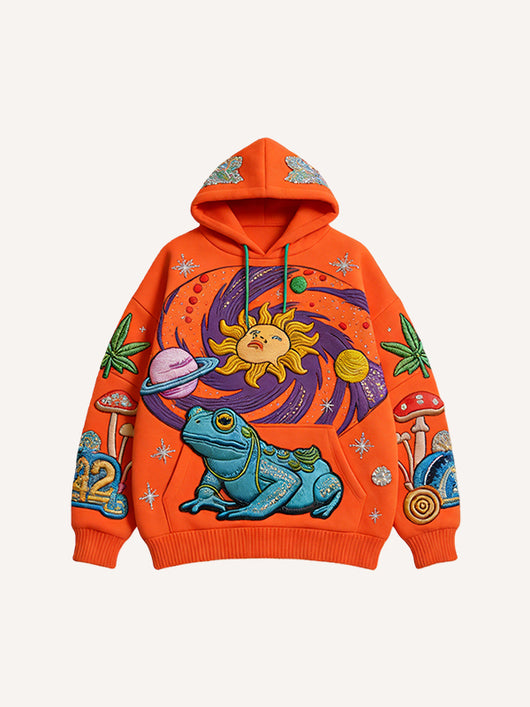 Sudadera Casual con Capucha y Diseño Estampado de Manga Larga para Hombre - Image 7