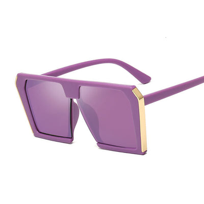 Gafas de Sol Grandes Marco Metálico para Mujer con Protección UV - Image 10