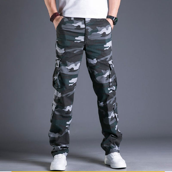 Pantalones Tácticos de Camuflaje para Hombre