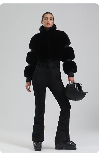 Traje de Esquí Integral para Mujer Térmico Impermeable - Image 13