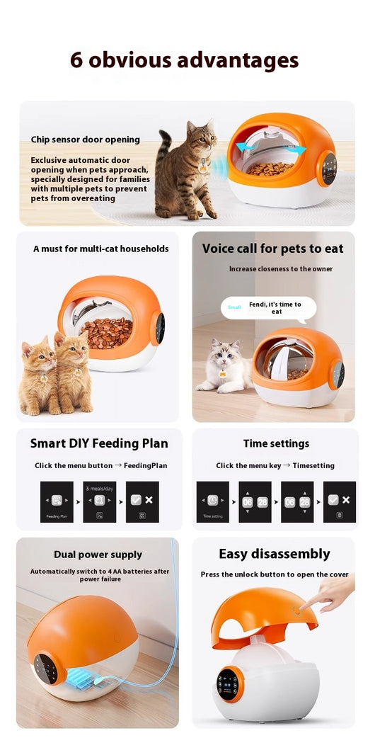 Comedero Automático Inteligente Multi-gato con Identificación por Chip - Image 15