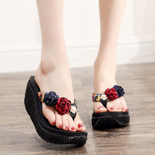 Sandalias Plataforma Bohemias para Playa - Chanclas Cómodas para Mujer - Image 12