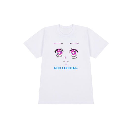 Playera Estampada Ojos Anime Estilo Girly