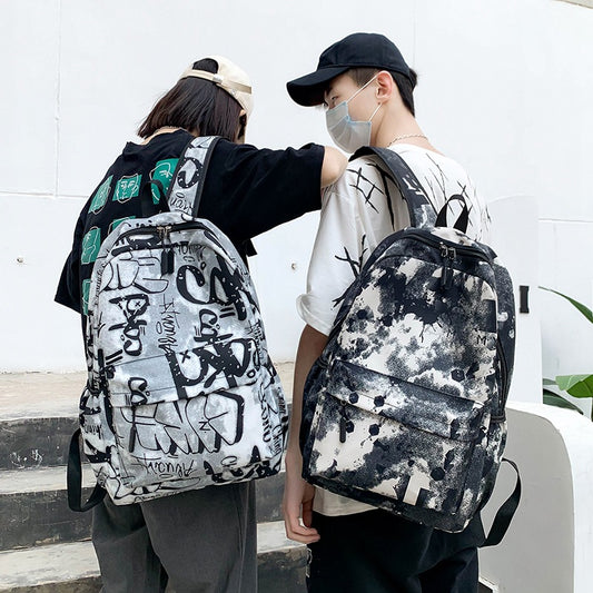 Mochila Canvas Grande Personalizada con Diseño Graffiti - Image 2