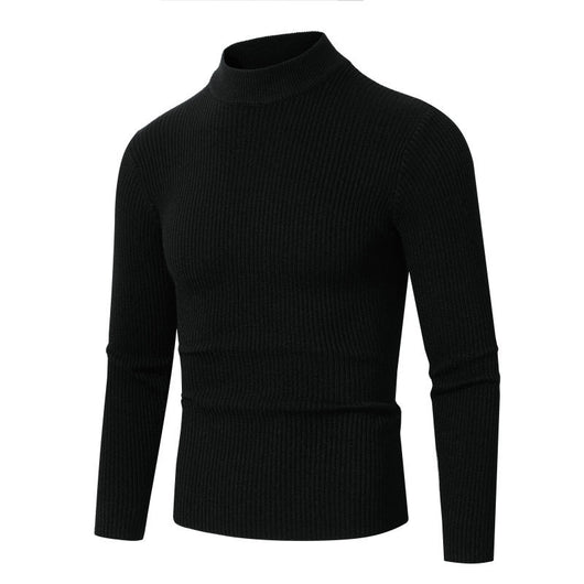 Suéter de Punto Rayado Masculino - Estilo Versátil - Image 7