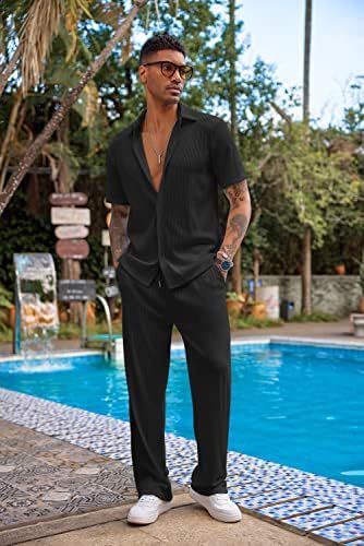 Pantalón Corto Suelto de Ocio - Traje Deportivo Casual - Image 29