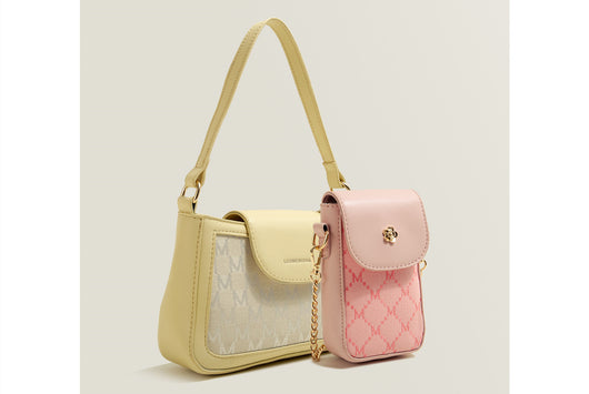 Bolsa Cuadrada Axilas Minimalista de Un Hombro - Image 10