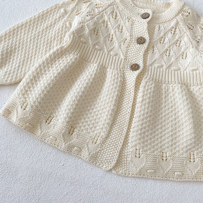 Cardigan Tejido Calado para Bebé y Niños - Image 14