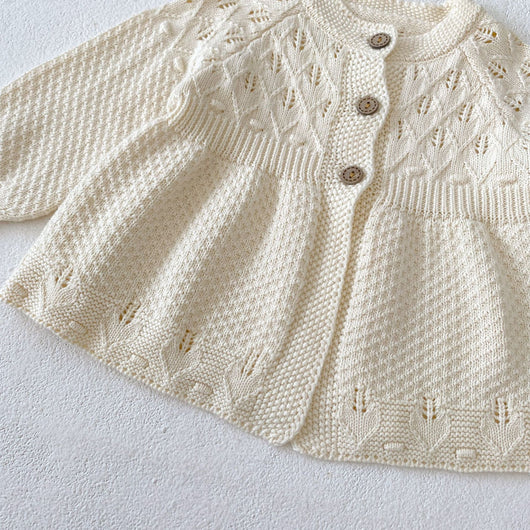 Cardigan Tejido Calado para Bebé y Niños - Image 14