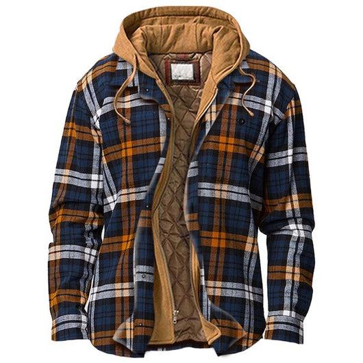 Chaqueta Deportiva con Capucha y Diseño Lattice - Image 2