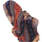Desert Turkish Ethnic Cotton and Linen Scarf with Fringes for Travel