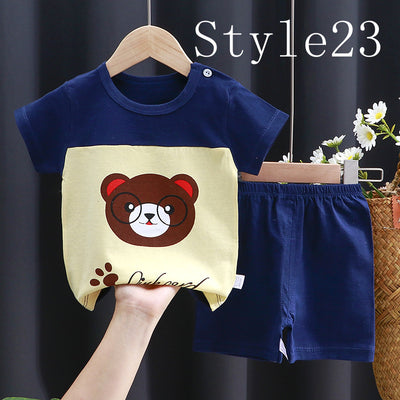 Traje Infantil de Algodón con Manga Corta - Image 16