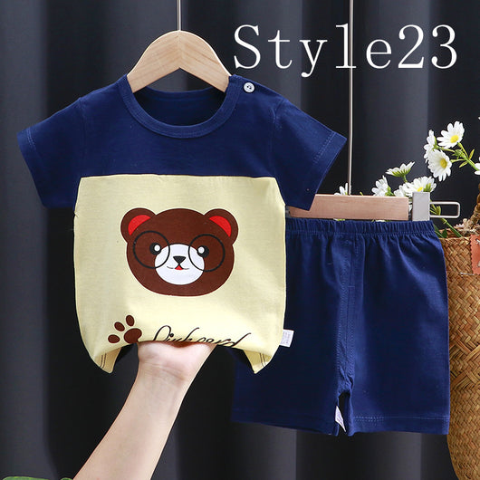 Traje Infantil de Algodón con Manga Corta - Image 16