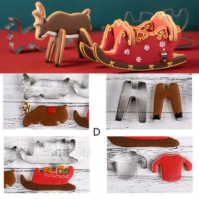 Molde de Galletas Navideñas 3D - Prensa de Repostería Infantil - Image 5