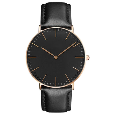 Reloj para Mujer de Correa Simple con Esfera Grande de Cuarzo - Image 4