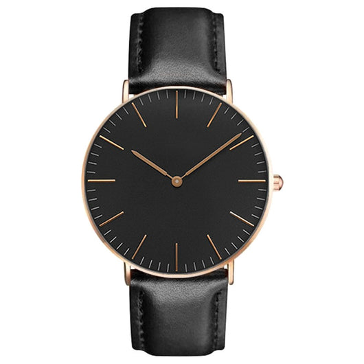 Reloj para Mujer de Correa Simple con Esfera Grande de Cuarzo - Image 4