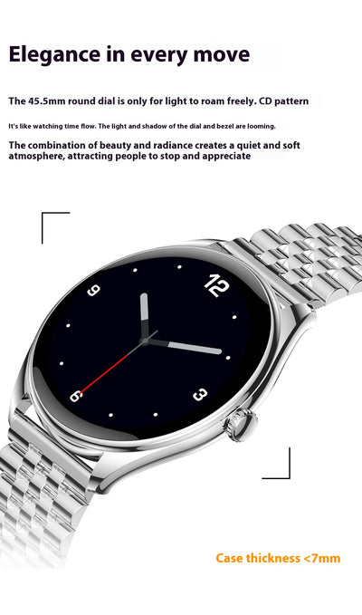 Reloj Inteligente Ultra Delgado 1.43" con Monitor Cardíaco, Oxígeno en Sangre y Llamadas Bluetooth - Image 39