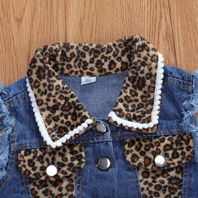 Conjunto de Ropa para Niñas 1-6 Años: Blusa sin Mangas y Shorts - Image 4