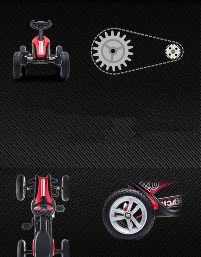 Kart a Pedales Infantil de 4 Ruedas para Ejercicio y Diversión - Image 7