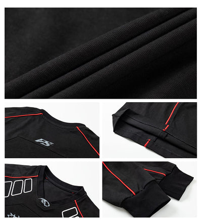 Camiseta Deportiva Hockey Manga Larga Estilo Jersey - Image 11