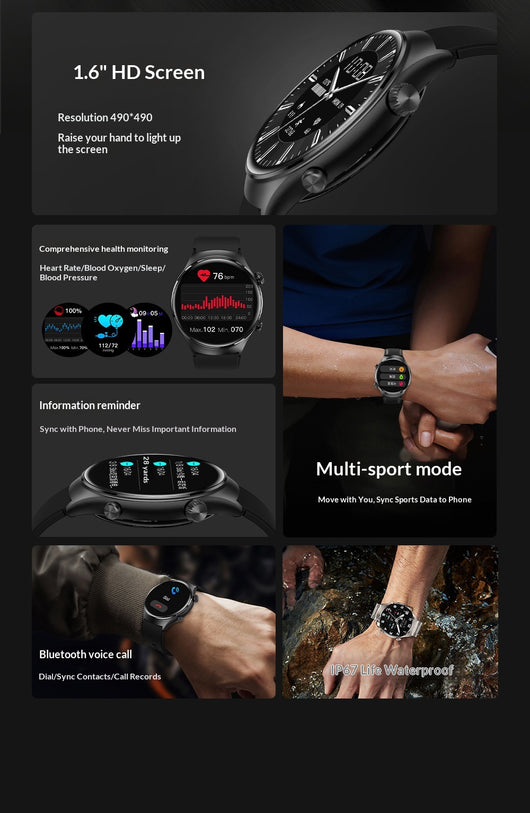 Reloj Inteligente NFC Resistente al Agua con Pulsera de Pago - Image 13